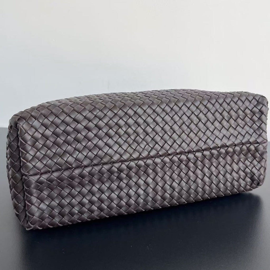 Bottega Veneta Large Cabat 51 in Hickory Brown Lambskin Bag