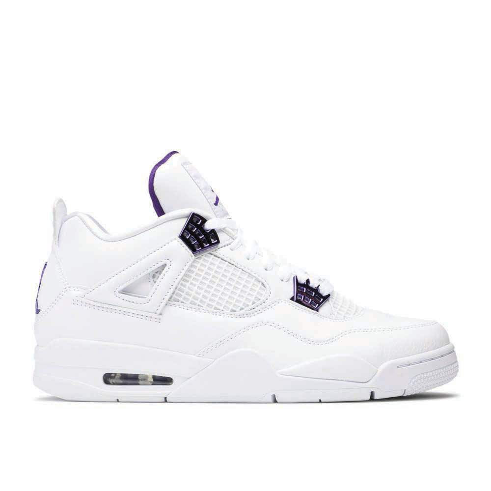 Air Jordan 4 Retro 'Purple Metallic' Sneakers