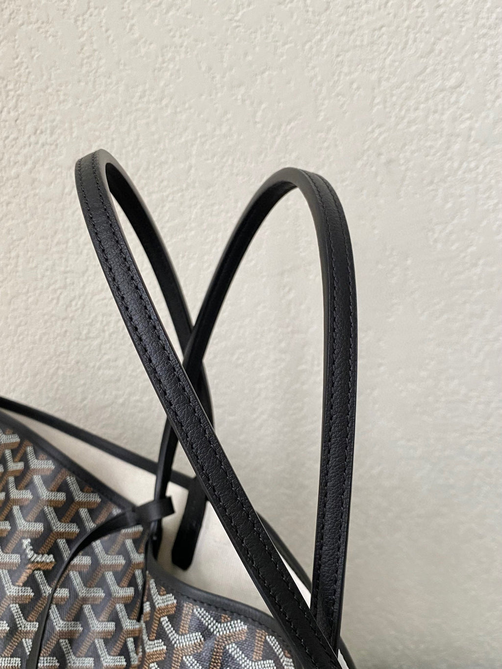 Goyard Saint Louis GM 40cm Black Canvas Bag