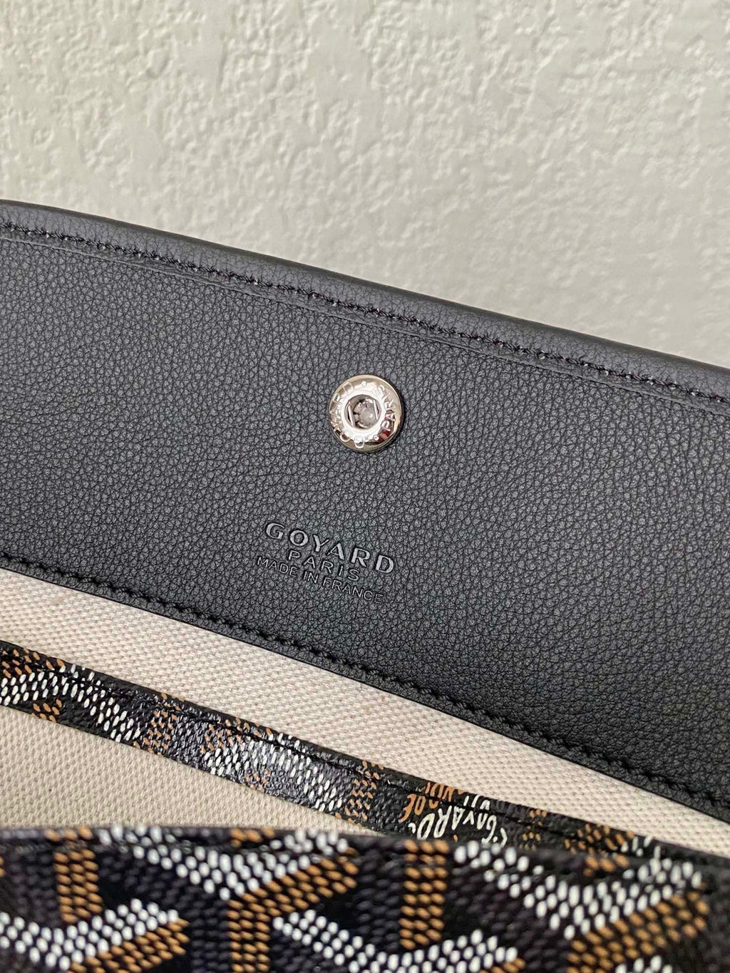 Goyard Saint Louis GM 40cm Black Canvas Bag