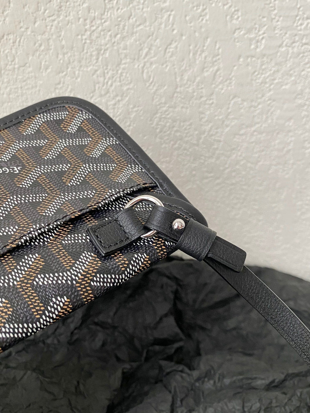 Goyard Saint Louis GM 40cm Black Canvas Bag