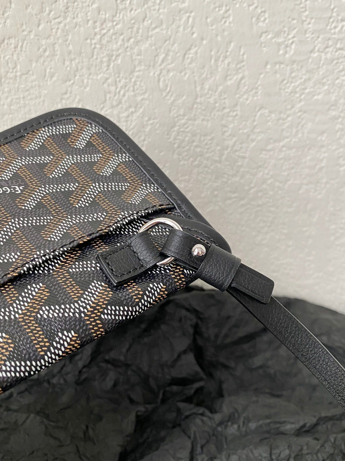 Goyard Saint Louis GM 40cm Black Canvas Bag