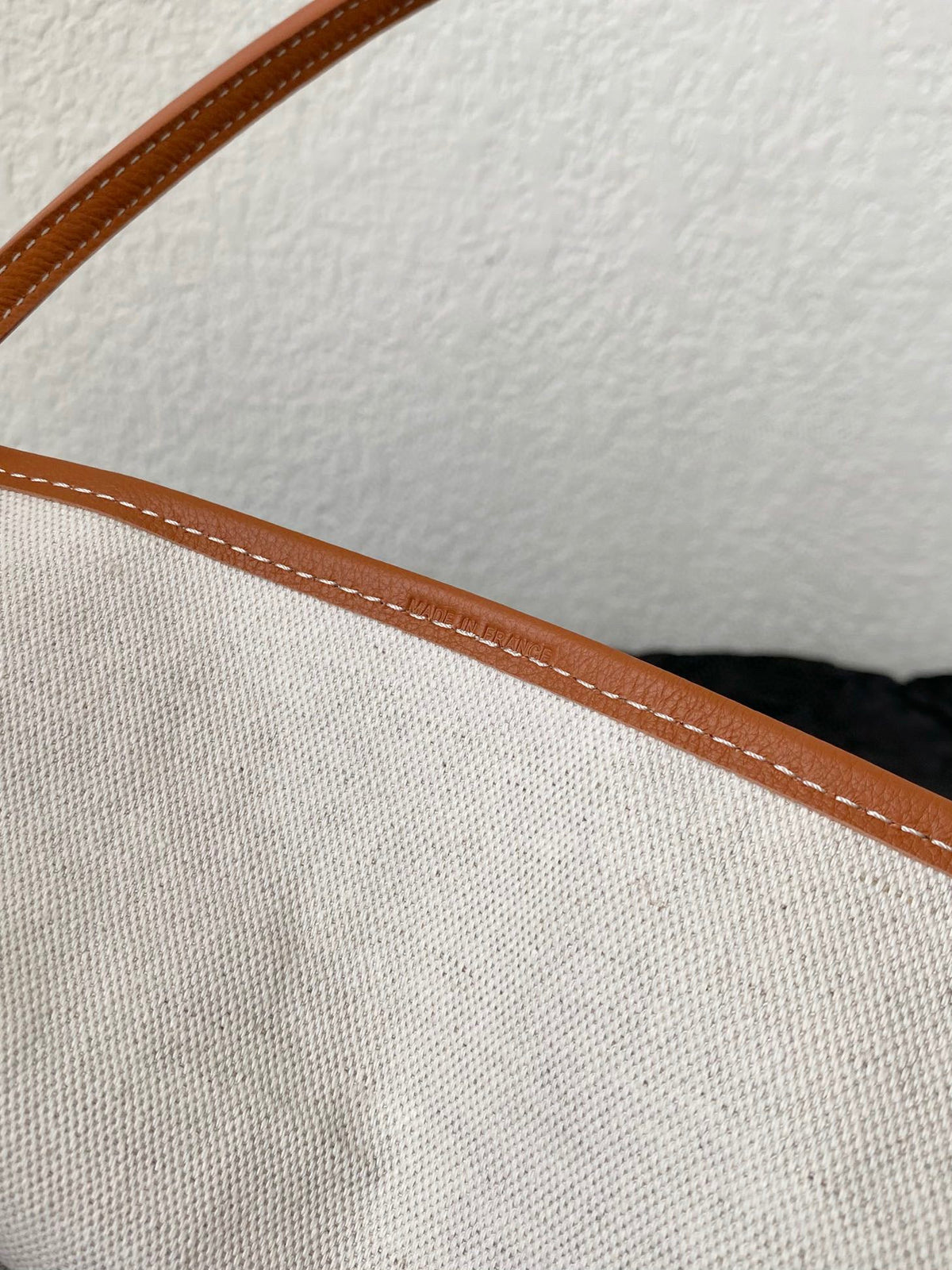Goyard Saint Louis GM 40cm Black and Tan Canvas Bag