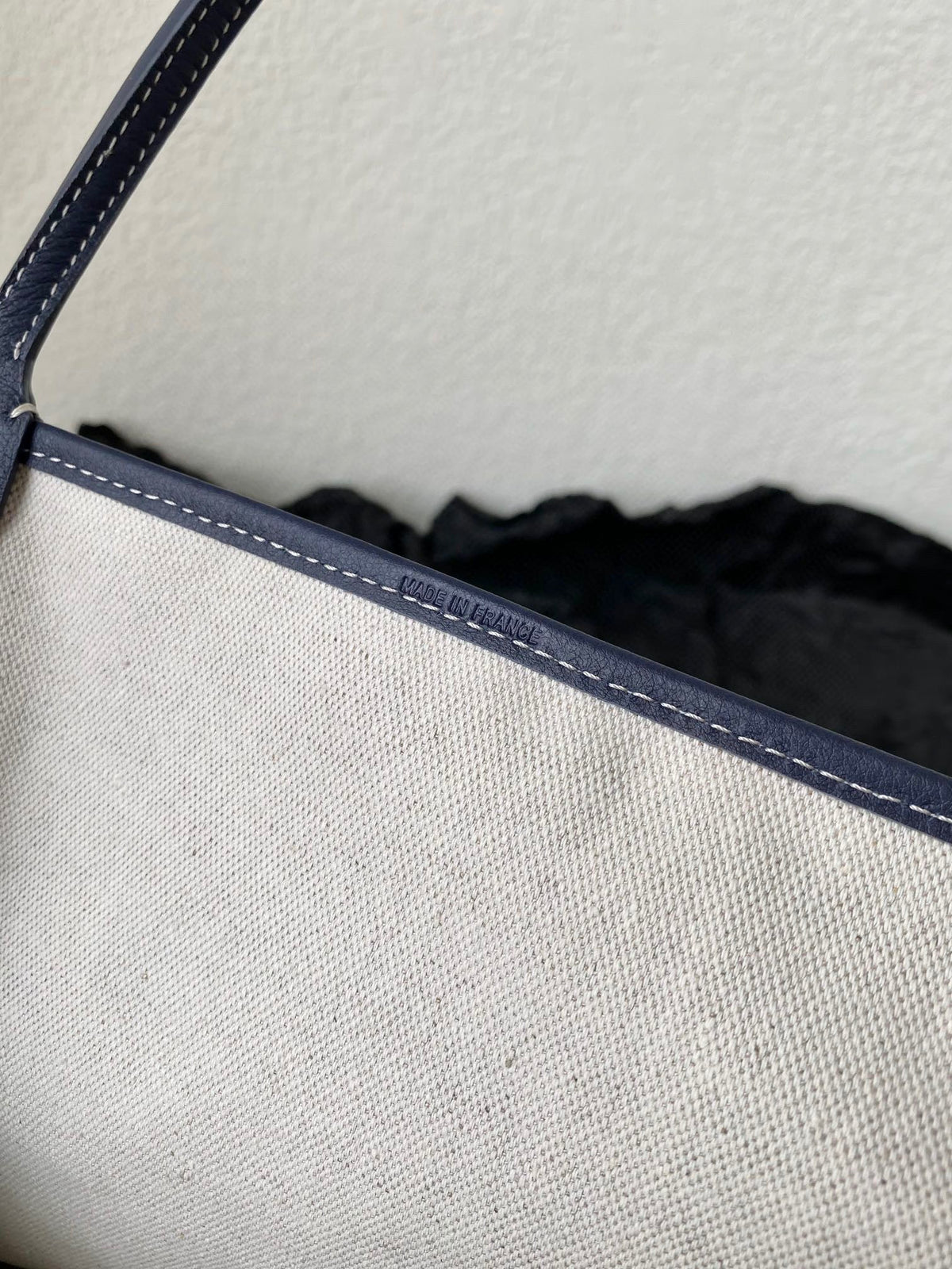 Goyard Saint Louis GM 40cm Navy Blue Canvas Bag