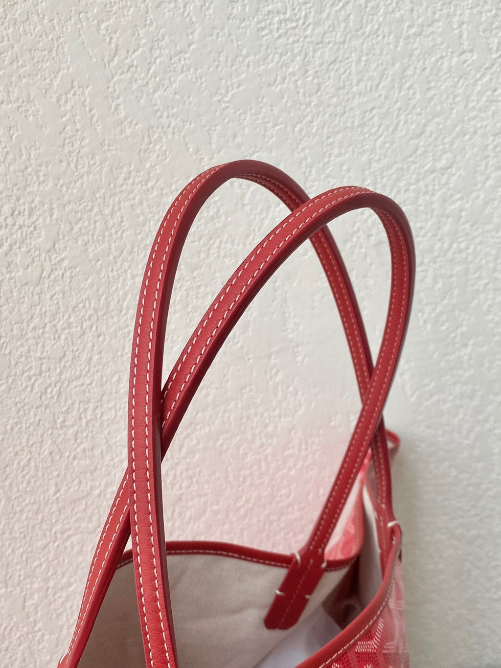 Goyard Saint Louis GM 40cm Red Canvas Bag