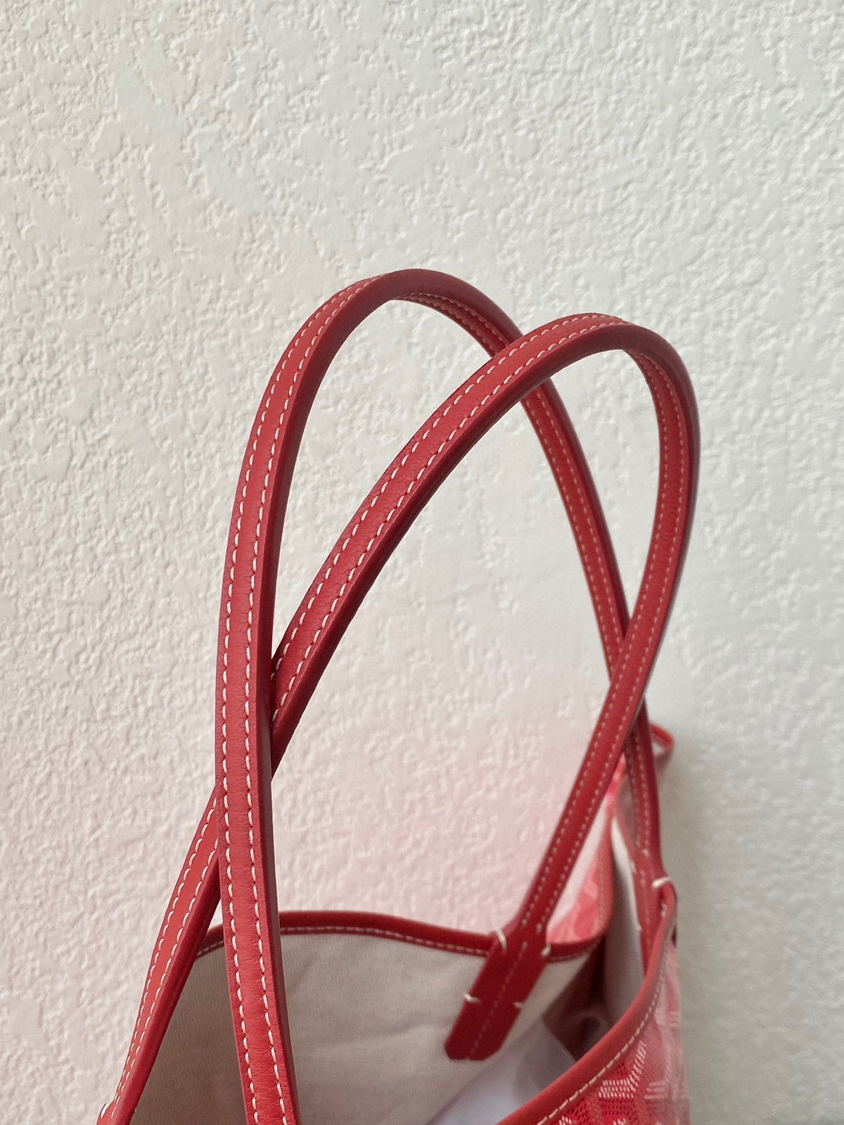 Goyard Saint Louis GM 40cm Red Canvas Bag
