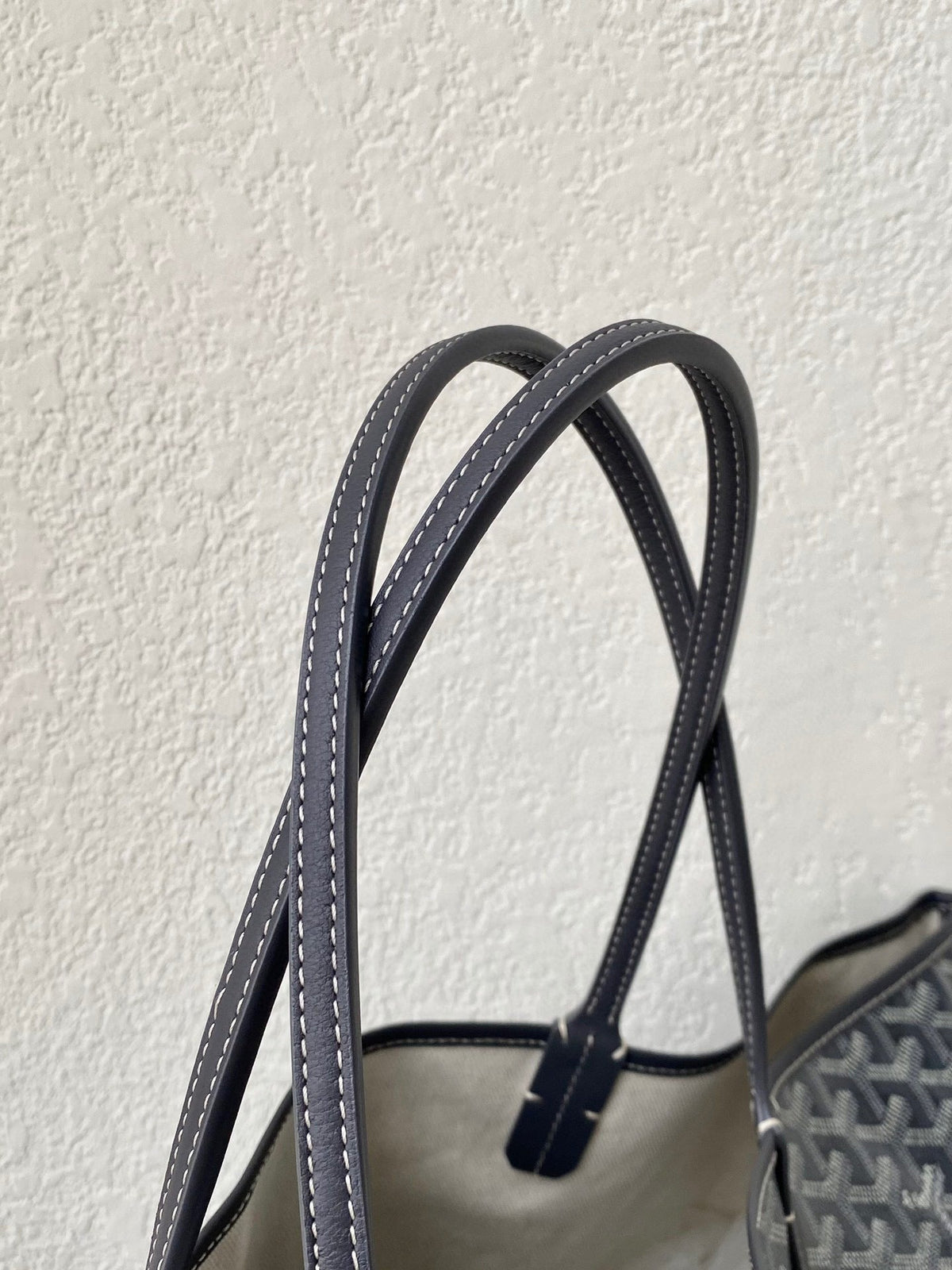Goyard Saint Louis GM 40cm Grey Canvas Bag