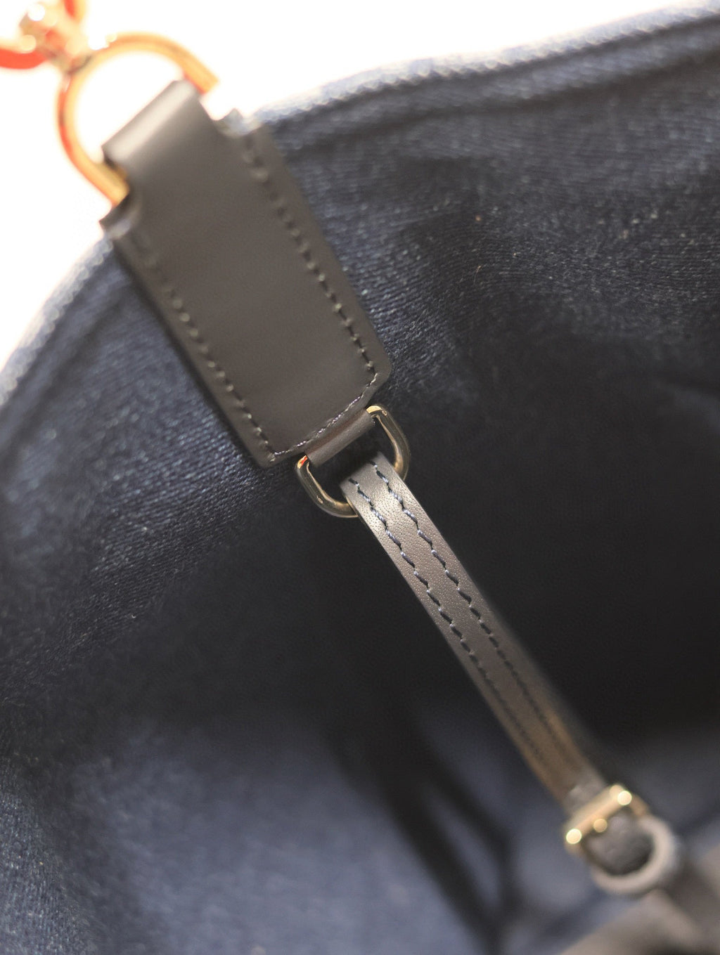 Dior Large Toujours 37 Blue Denim Oblique Jacquard Bag