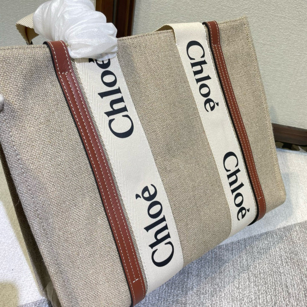 Loewe Woody 37 Bag in Canvas
