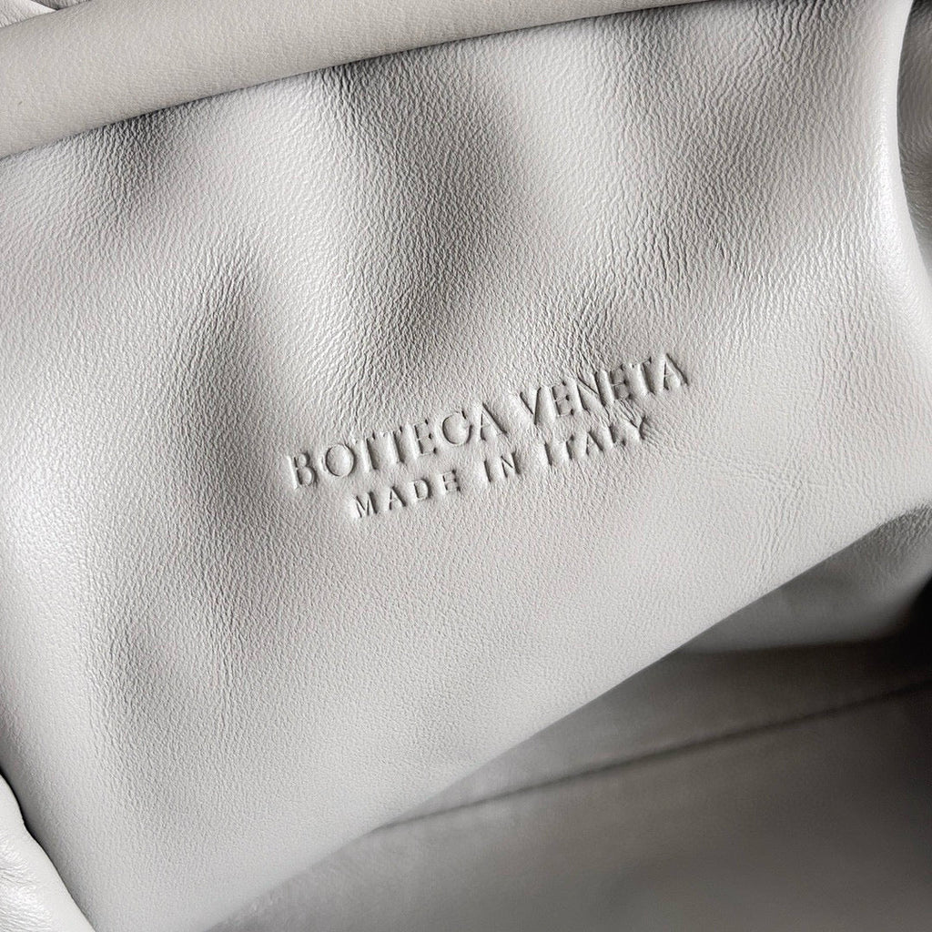 Bottega Veneta Teen Lauren 1980 with Chain 27 Pearl Calfskin Ghw Bag