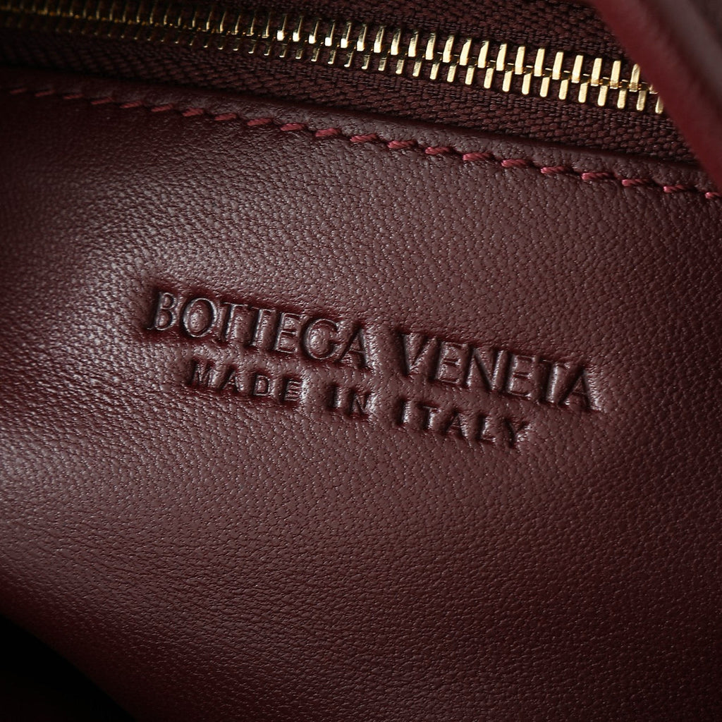 Bottega Veneta Large Hop 54 in Burgundy Lambskin Bag