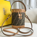 Fendi Mon Tresor 18 in Brown Calfskin Bag