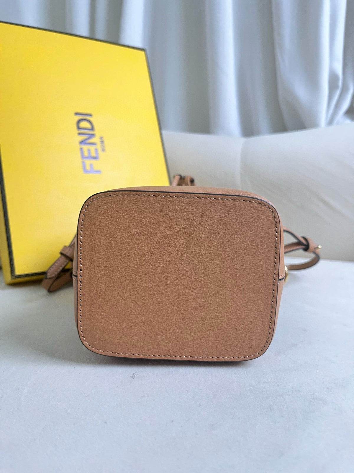 Fendi Mon Tresor 18 in Brown Calfskin Bag
