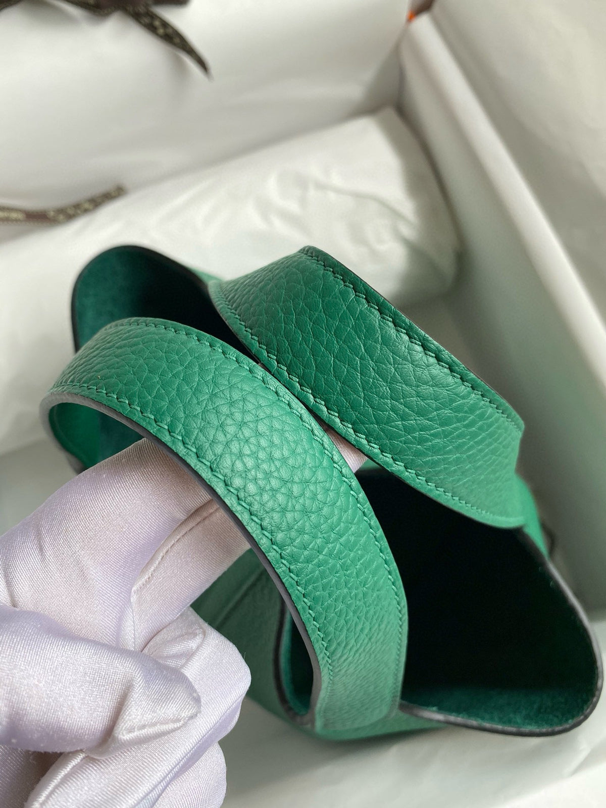 Hermes Picotin Lock 18 Emerald Togo Gold Hardware Bag