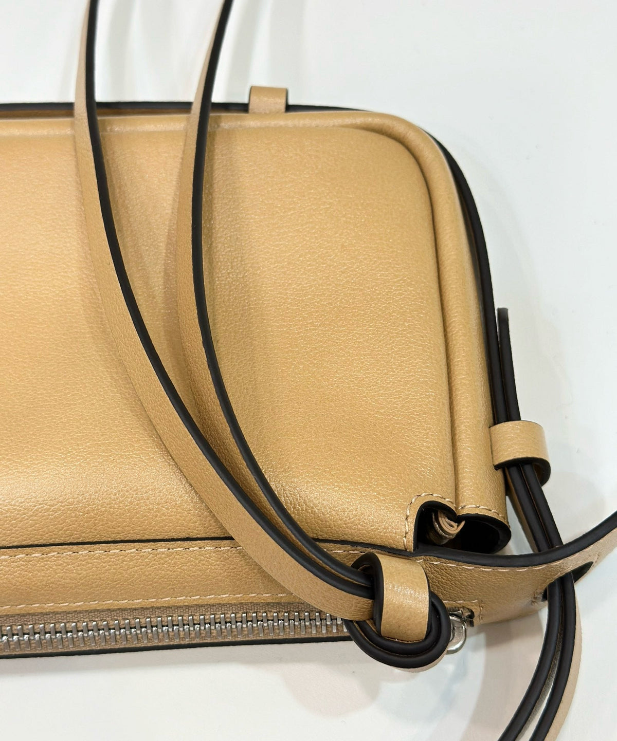 Fendi Simply Mini 22 in Light Brown Grained Calfskin Bag
