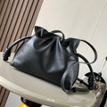 Loewe Medium 30 Flamenco Knot in Black Lambskin Bag