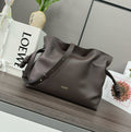 Loewe 30 Flamenco Purse Bucket in Chestnut Brown Calfskin