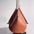 Bottega Veneta Medium Solstice 44 in Brown Lambskin Bag