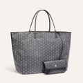 Goyard Saint Louis GM 40cm Grey Canvas Bag