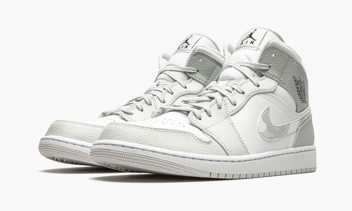 Air Jordan 1 Mid "White Camo" Sneakers