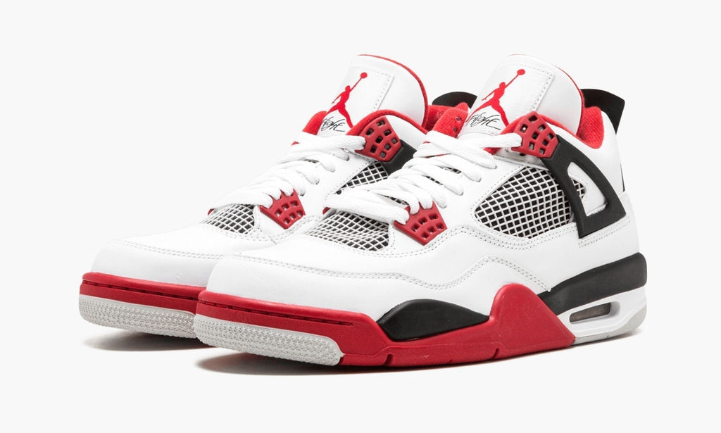 Air Jordan 4 Retro "Fire Red" Sneakers