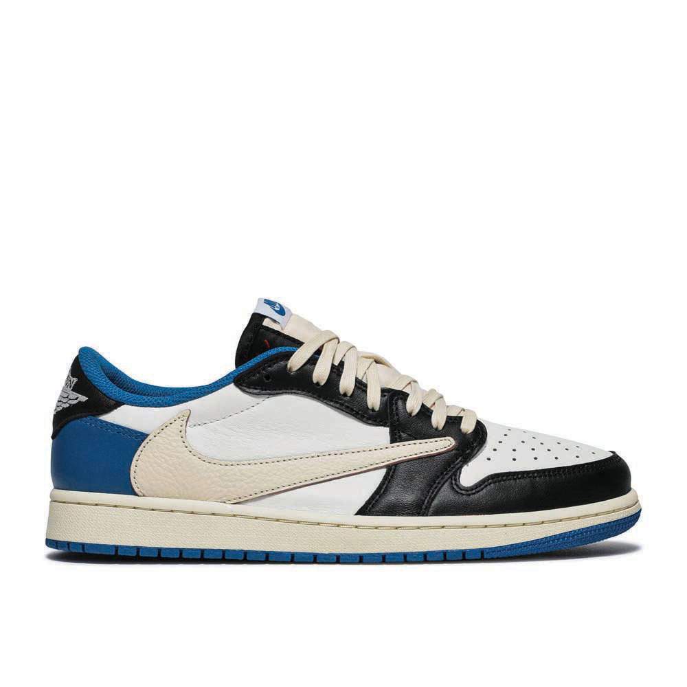 Fragment Design x Travis Scott x Air Jordan 1 Retro Low Sneakers