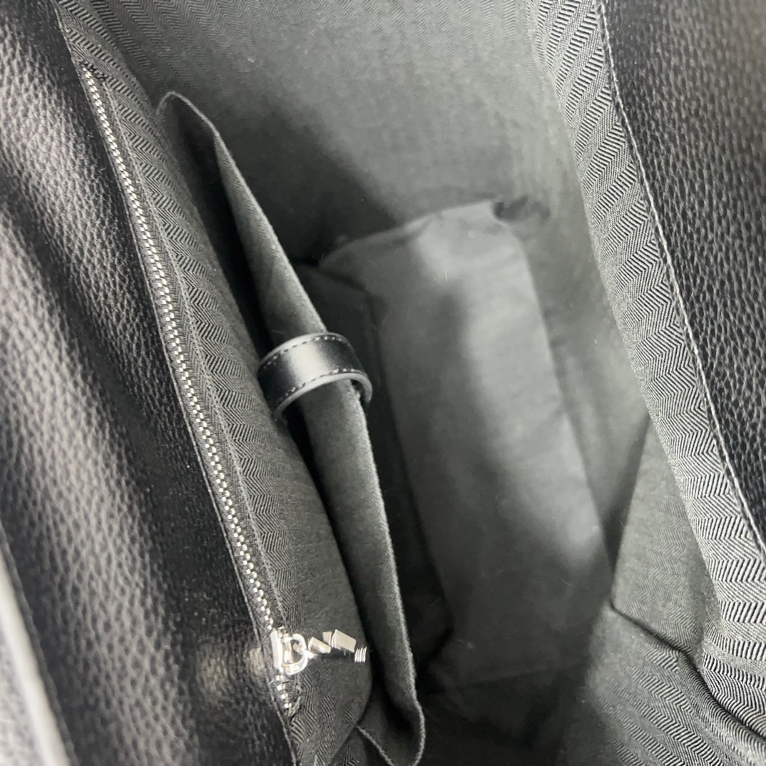 Loewe Small 44 Convertible Backpack in Black Classic Calfskin