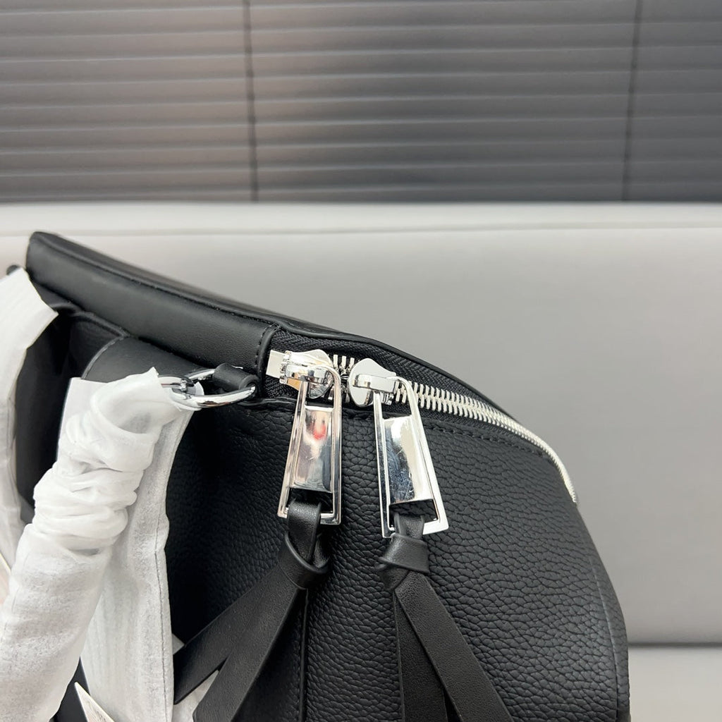 Loewe Goya Backpack 41 in Black Grained Calfskin
