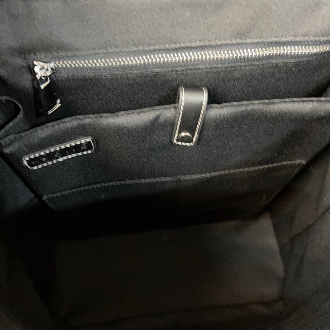 Loewe Goya Backpack 41 in Black Grained Calfskin