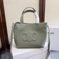 Celine Mini Cabas Anais Cuir Triomphe 20 in Light Clay Grained Calfskin Bag
