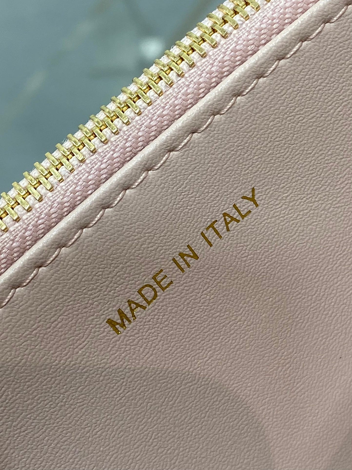 Dior Miss Caro Mini 17 Bag in Lemonade Pink Macrocannage Lambskin