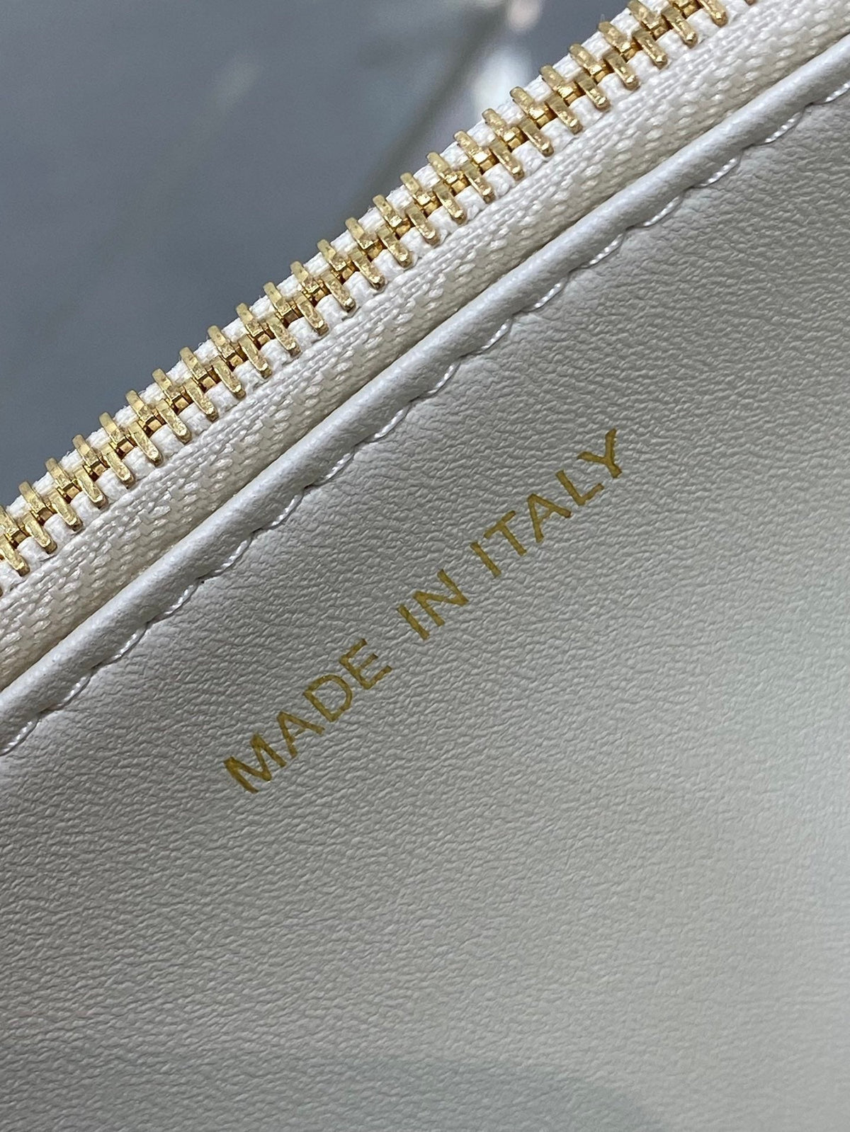 Dior Miss Caro Mini 17 Bag in White Macrocannage Lambskin