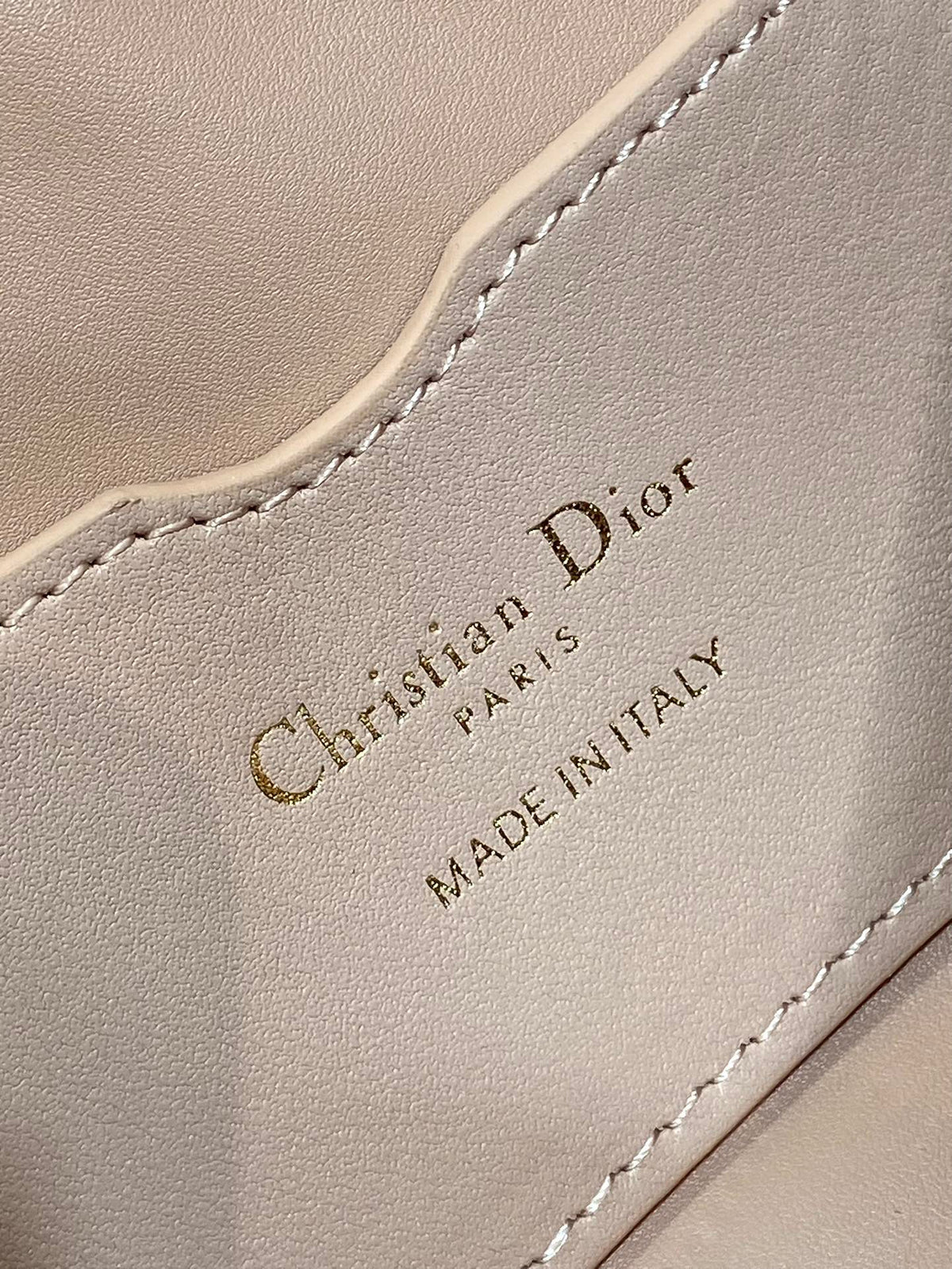 Dior Miss Caro Cigale Mini 24 Bag in Powder Pink Macrocannage Lambskin