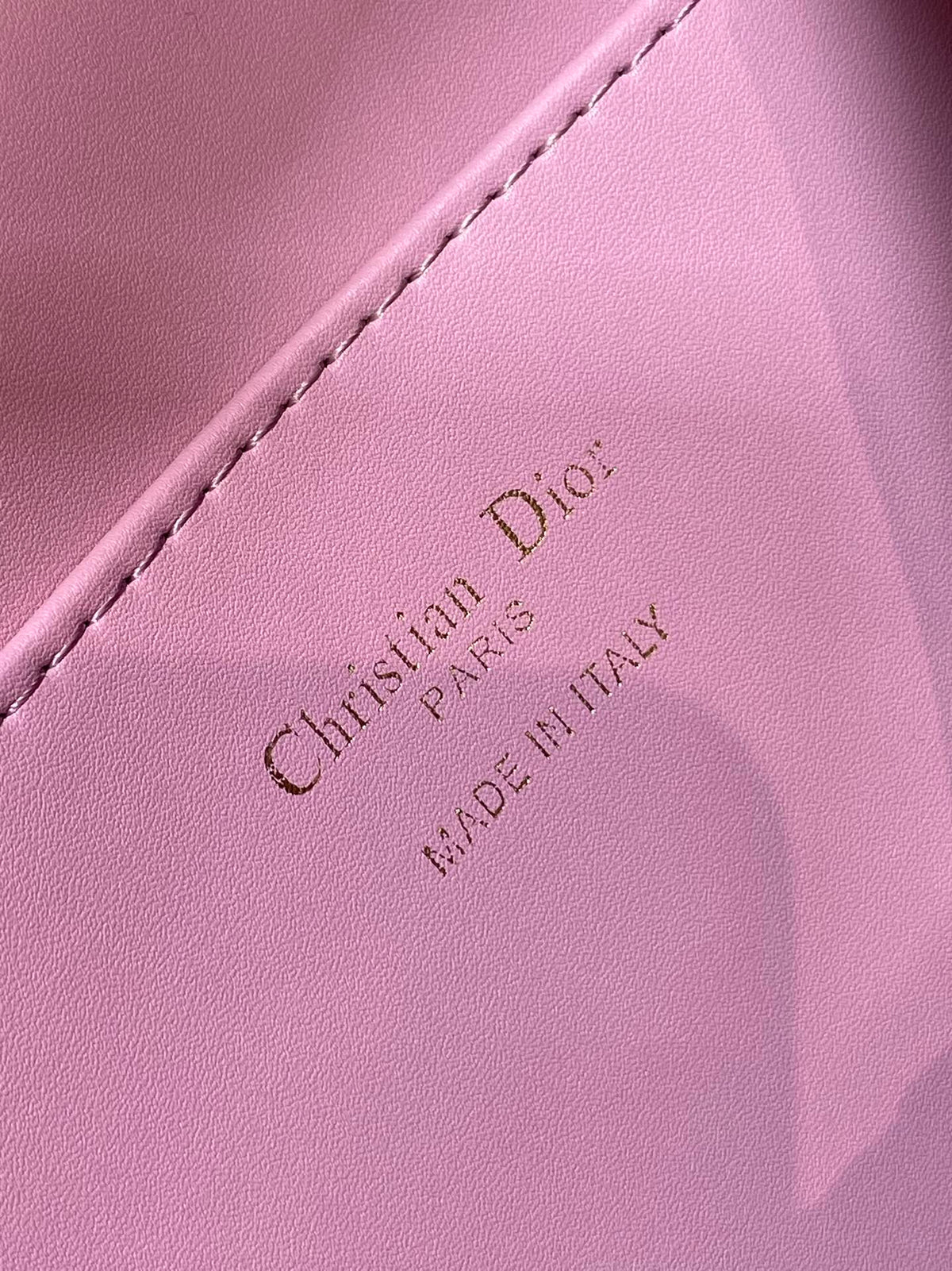 Dior Medium 25 Caro Backpack Flamingo Pink Macrocannage Lambskin