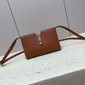 Celine Mini 18 Strap Pochette in Bronze Brownn Supple Calfskin Bag
