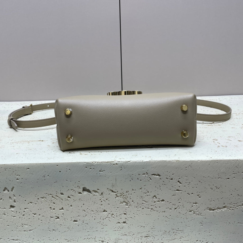 Celine Nino Teen 20 Bag in Oat Tan Solf Calfskin