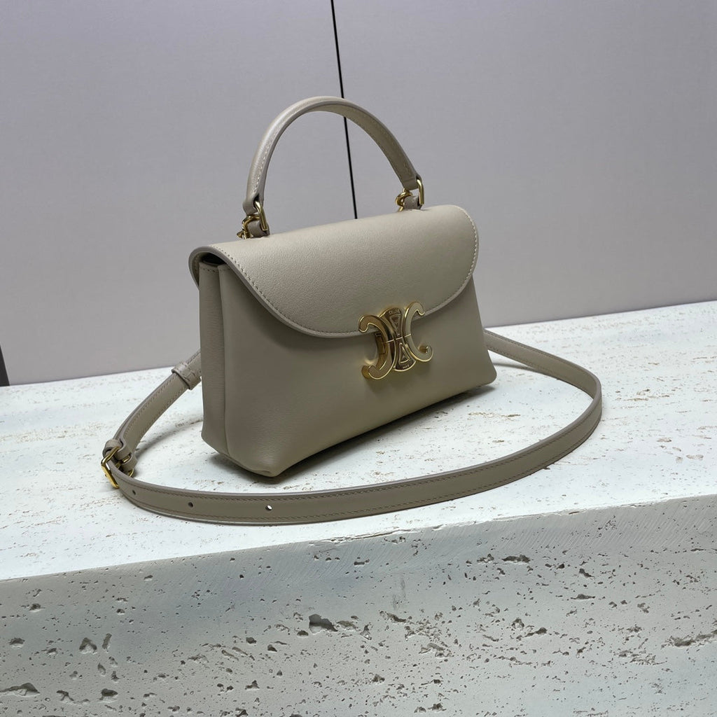 Celine Nino Teen 20 Bag in Oat Tan Solf Calfskin