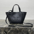Celine Mini Cabas Anaïs Cuir Triomphe 21 in Black Grained Calfskin Bag