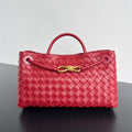Bottega Veneta Small Andiamo 29 in Red Lambskin Bag