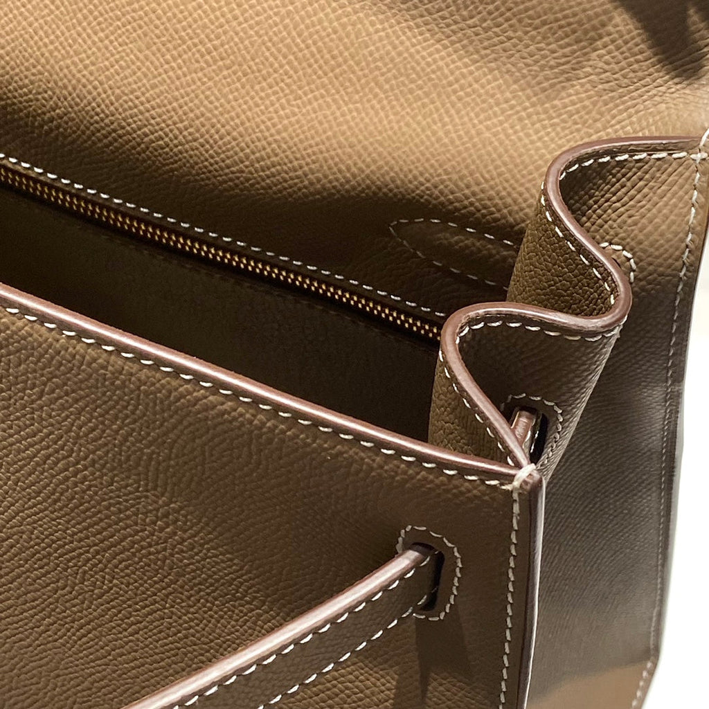 Hermes Kelly 32cm in Etoupe Epsom Calfskin Gold Hardware Bag