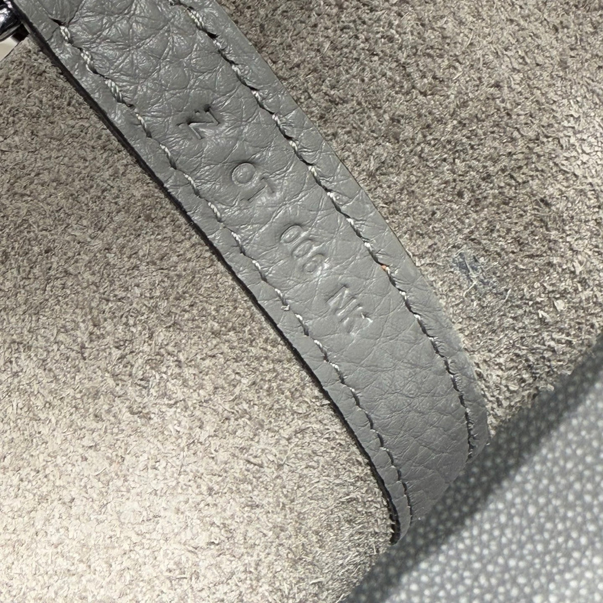 Hermes Picotin Lock 22 in Grey Etain Calfskin Silver Hardware Bag