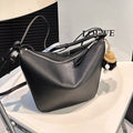 Loewe Luna Hobo 17 Bag in Black Calfskin