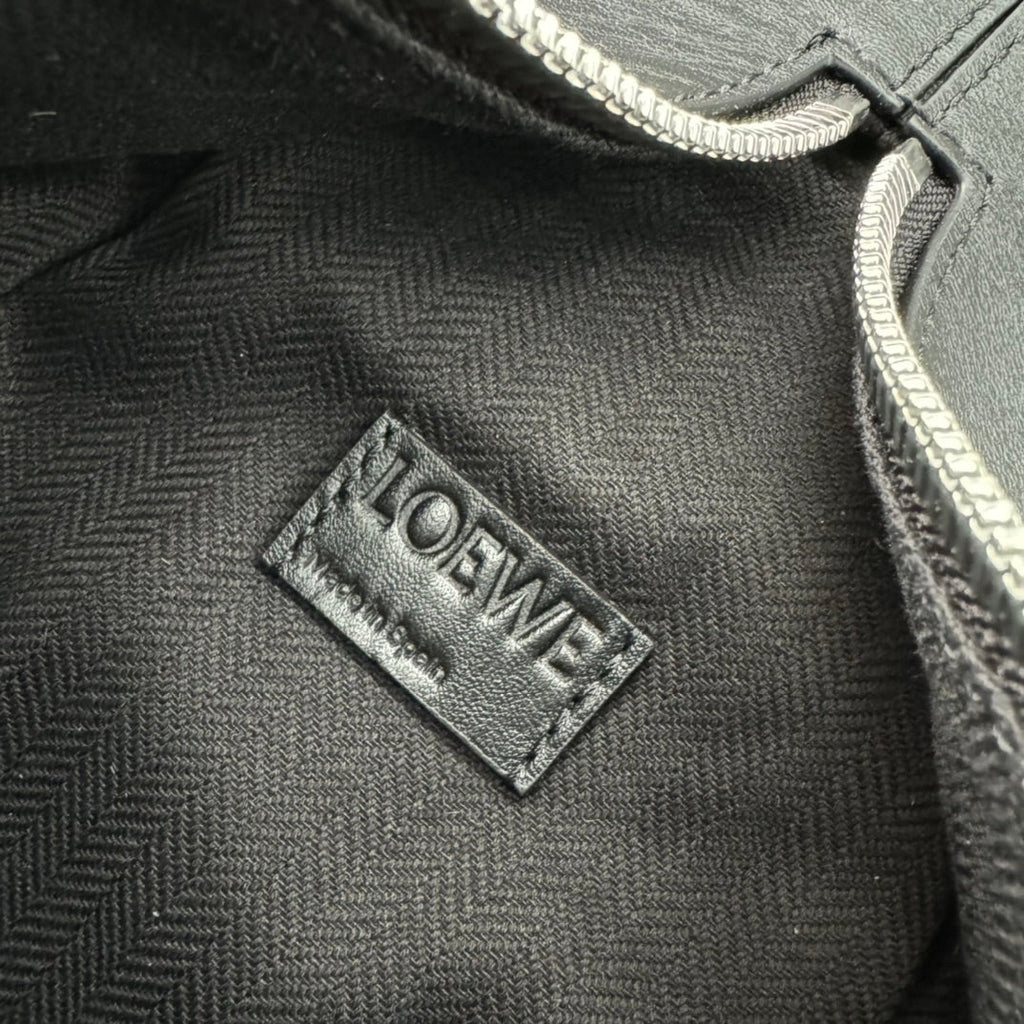 Loewe 41 Small Convertible Backpack in Black Classic Calfskin