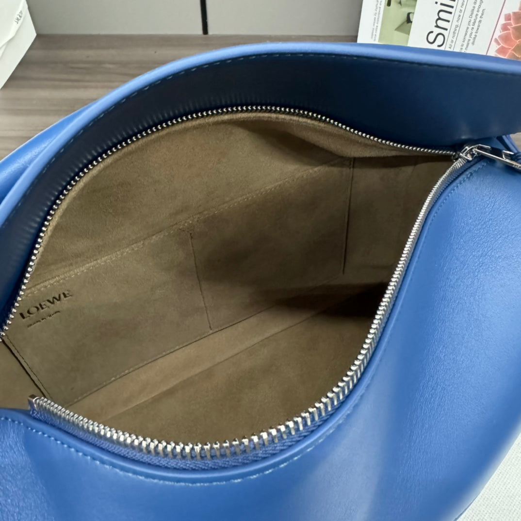 Loewe Puzzle 33 Bag in Cobalt Blue Calfskin