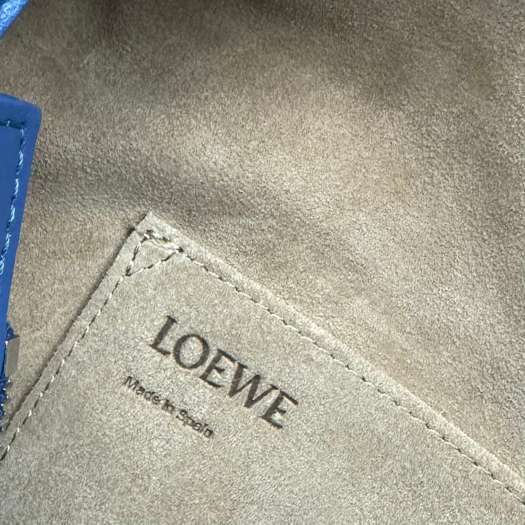 Loewe Puzzle 33 Bag in Cobalt Blue Calfskin