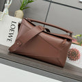 Loewe Puzzle 33 Bag in Penny Brown Calfskin