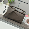 Loewe Puzzle 33 Bag in Wenge Brown Calfskin