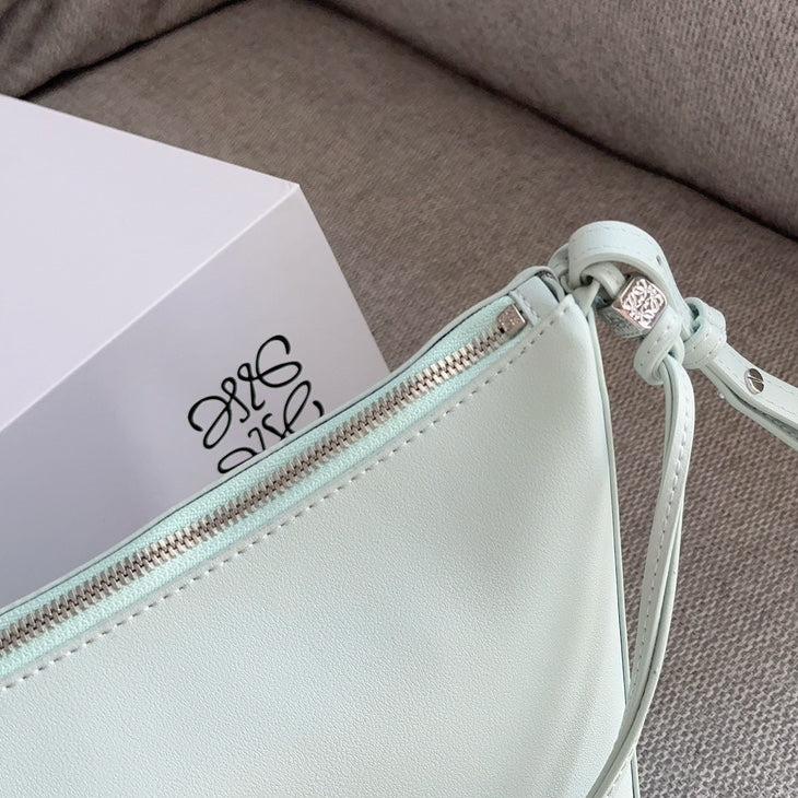 Loewe Luna Hobo 27 Bag in Sky Blue Calfskin