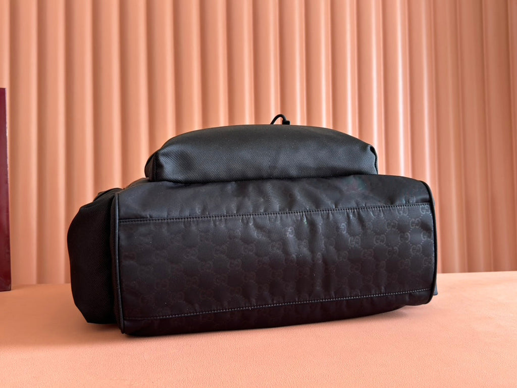 Gucci Nexus Large Tote Bag 40 in Black Nylon