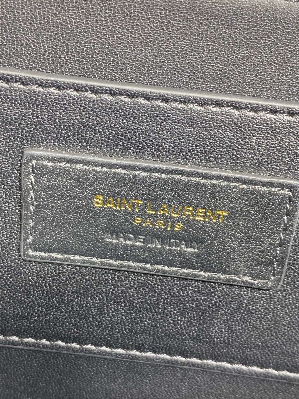 Solferino Small Satchel 23 in Dark Grey Calfskin Gold Hardware